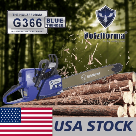 FARMERTEC 59cc Holzfforma® Blue Thunder G366 Gasoline Chain Saw Power Head Only Without Guide Bar and Saw Chain Parts Are For MS361 Chainsaw