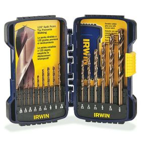 IRWIN 316015 - 15-Piece Cobalt HSS Straight Shank Fractional Drill Bit Pro Set (Brand: IRWIN)