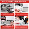 62cc 20in Gas Chainsaw 2 Cycle Gasoline Powered Chain Saws